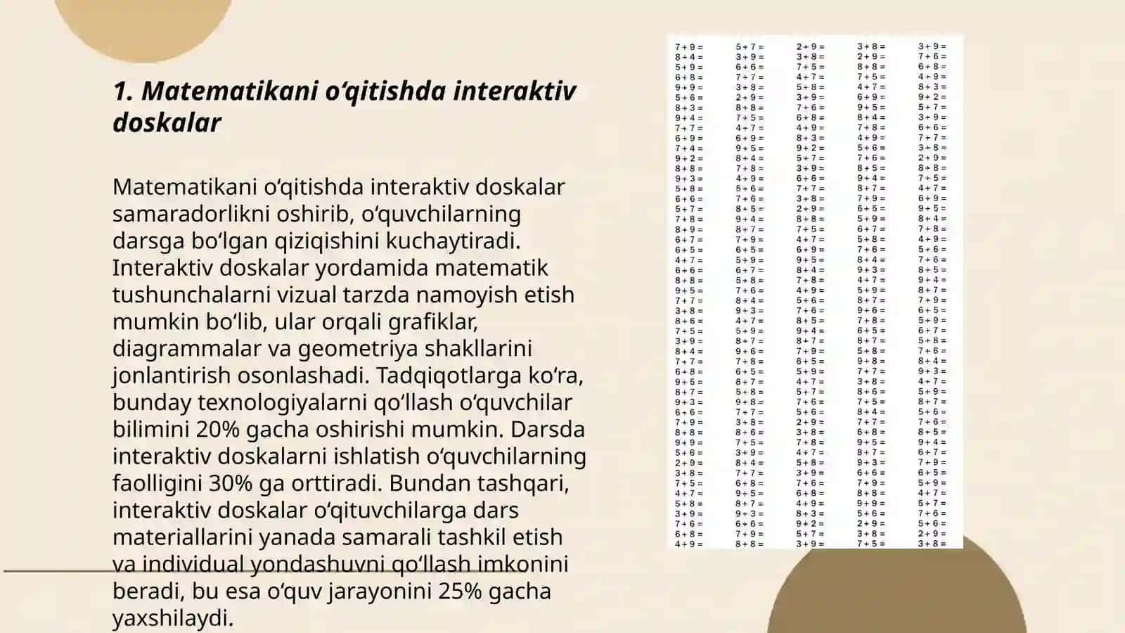 Matematika ta'limda vositalardan foydalanish 3