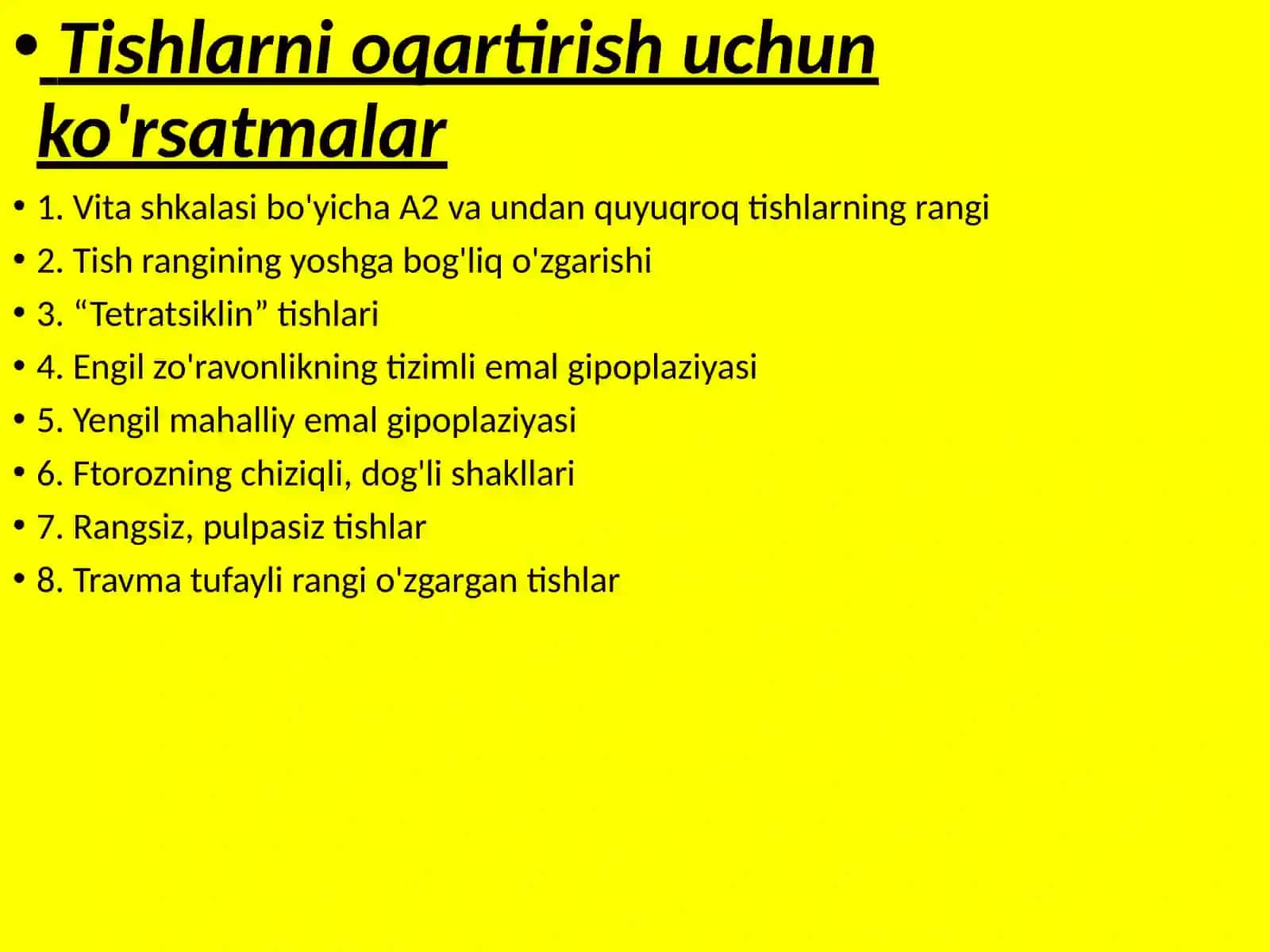 Tishlarni oqartirish usullari 3