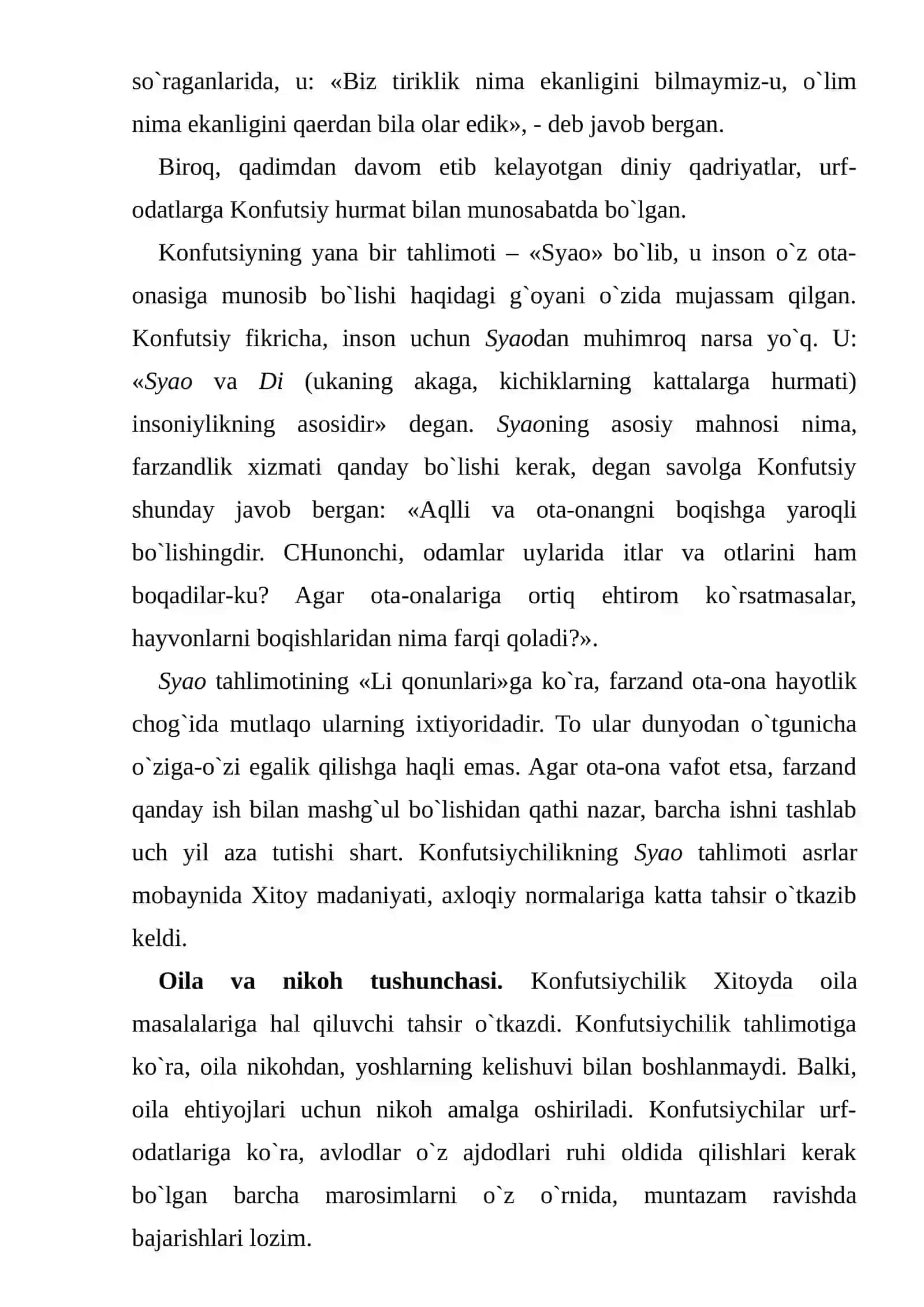 Konfuttsiyning xayoti va ijodi 3