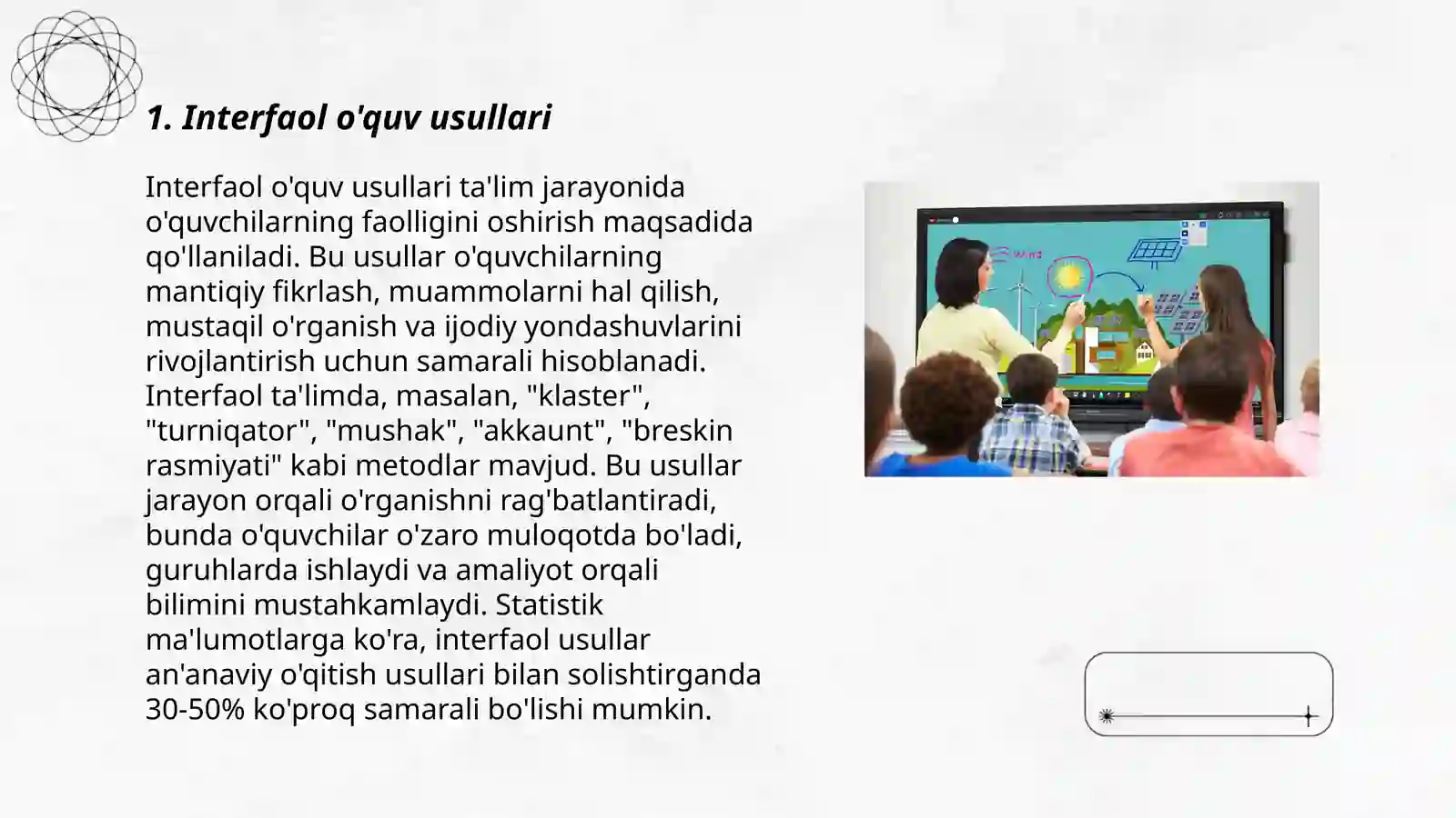 Ta'limning interfaol metodlari 3