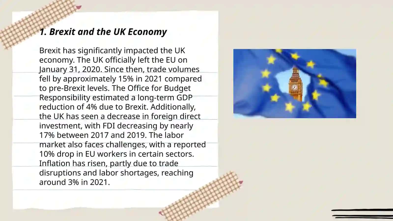 Brexit and the UK Economy 3