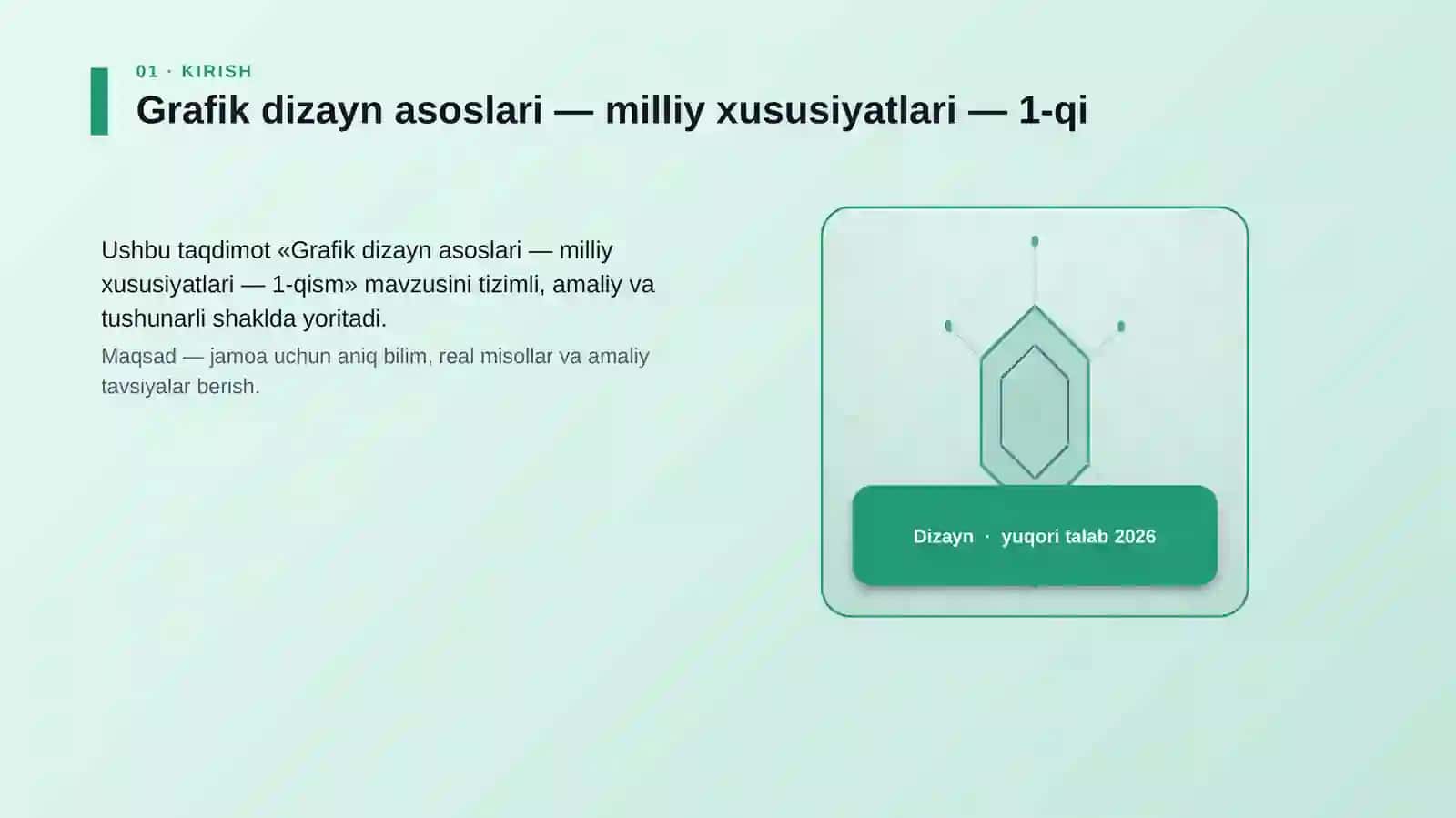 Grafik dizayn asoslari — milliy xususiyatlari — 1-qism 3