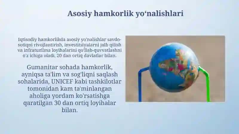 O'zbekiston Respublikasidagi xalqaro tashkilotlar faoliyati 3