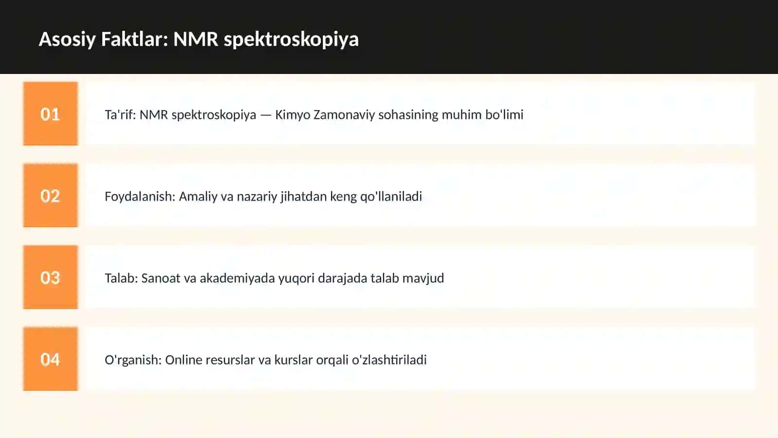 NMR spektroskopiya 3