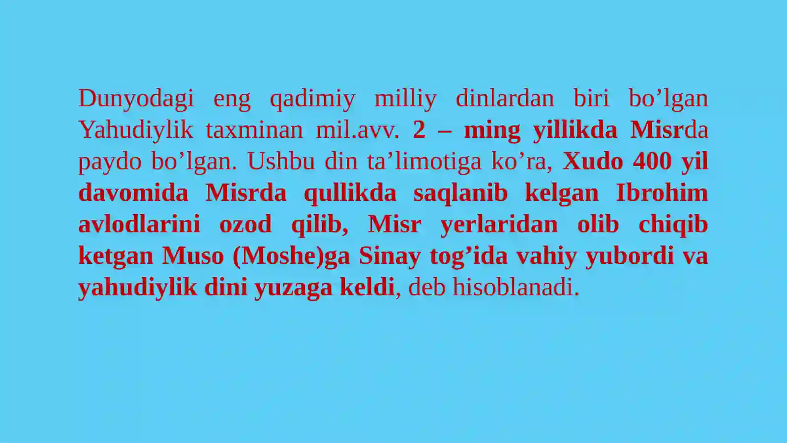 YAHUDIYLIK 3