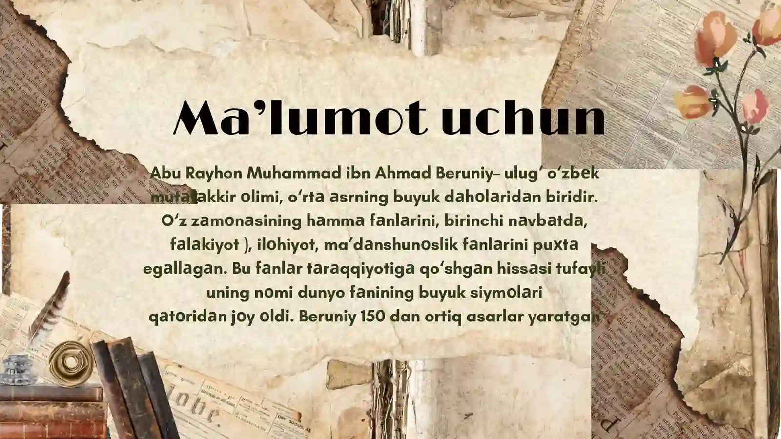 Abu Rayhon Beruniy 3