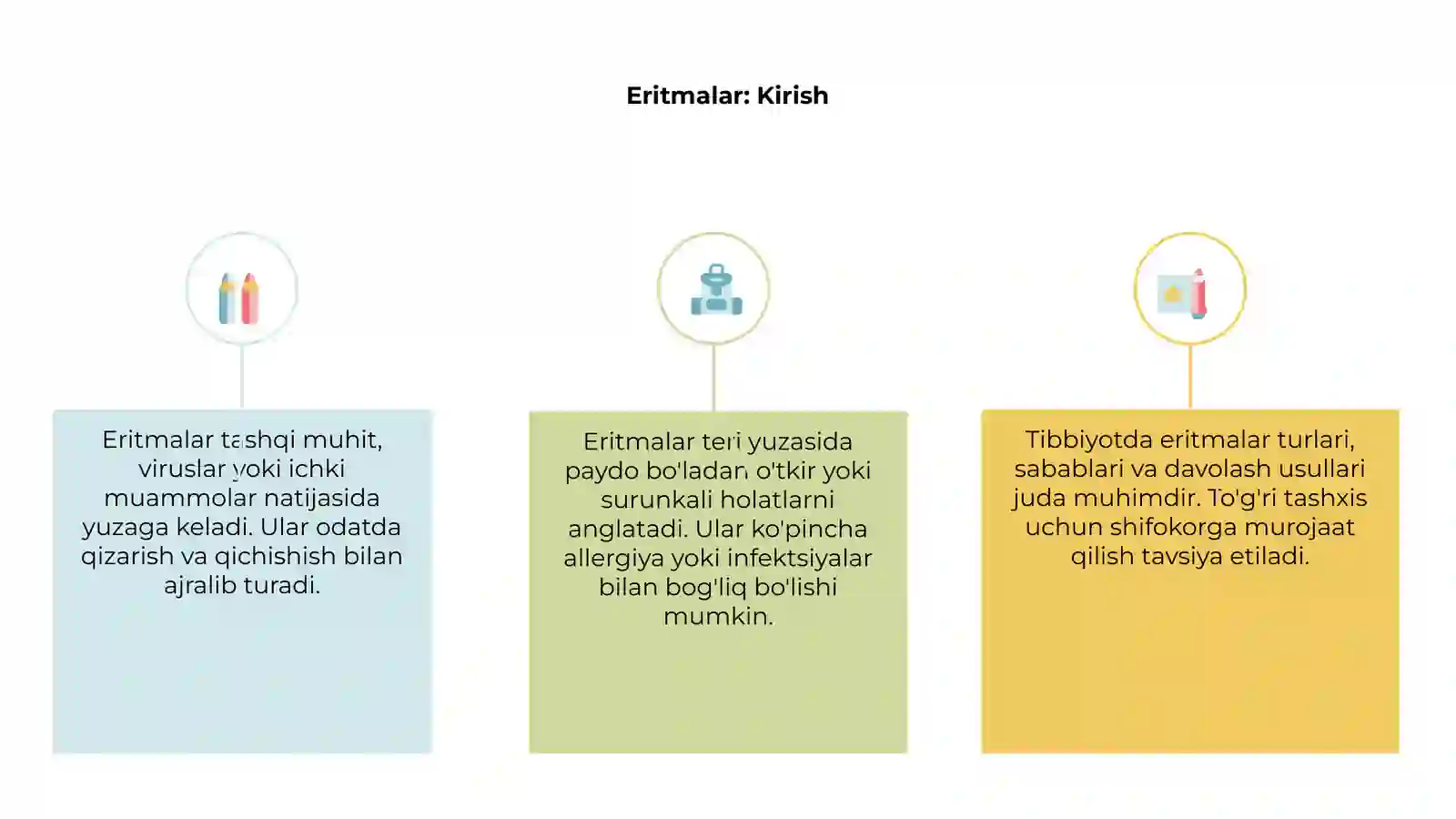 Eritmalar 3