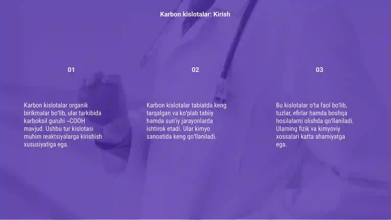 Karbon kislotalar 3