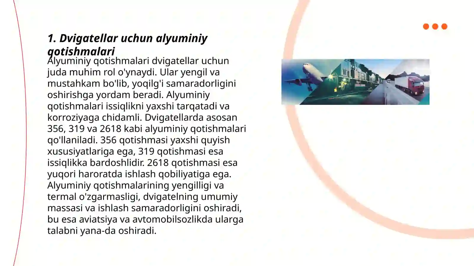 Avtotransport vositalarida ishlatiladigan aloga tizimlari 3