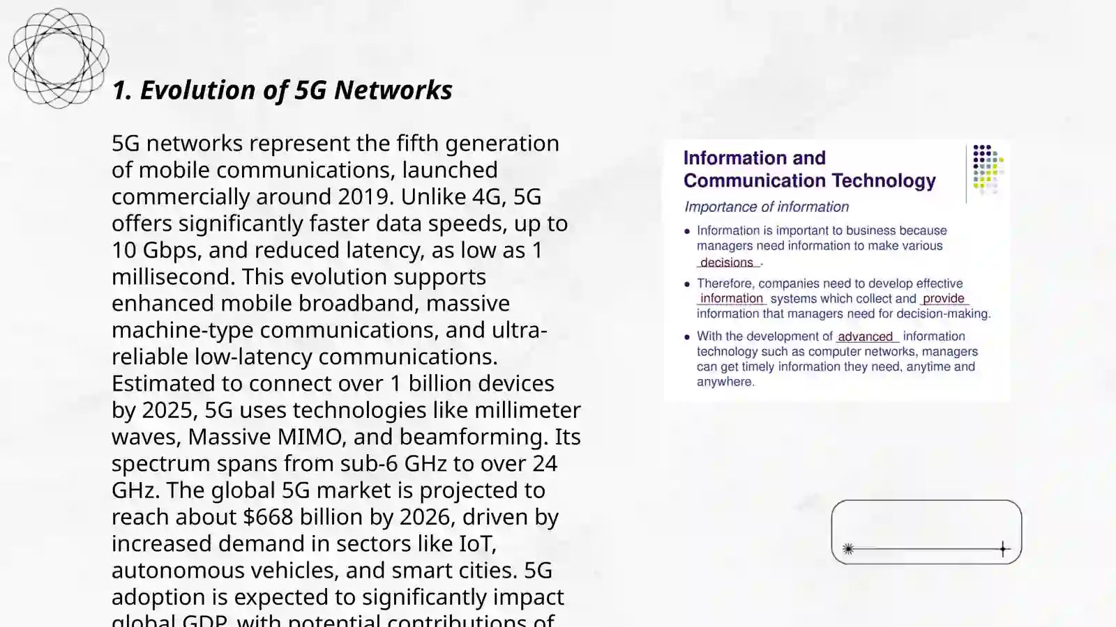 Evolution of 5G Networks 3