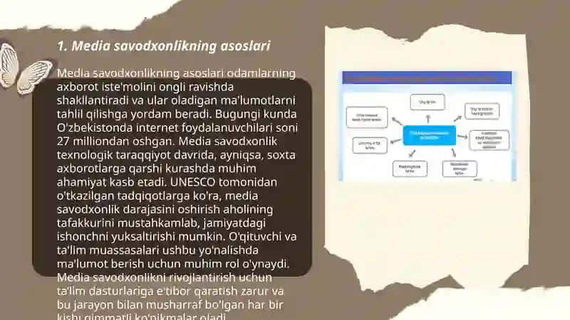 Yangi Õzbekistonda "Media savotxonlik va axborot texnalogiyalarning õrni va axamiyati". 3