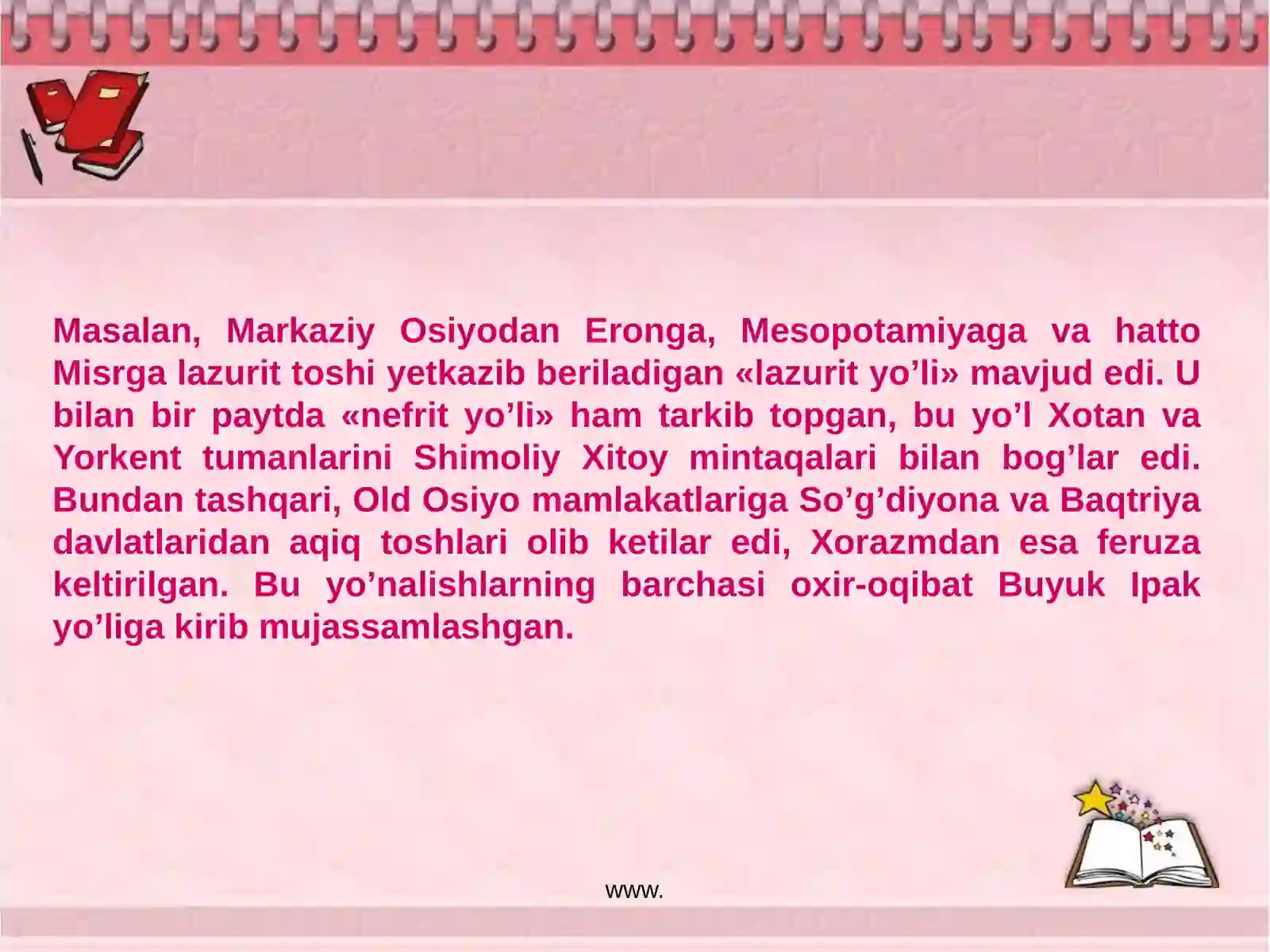 Buyuk Ipak yo’li 3
