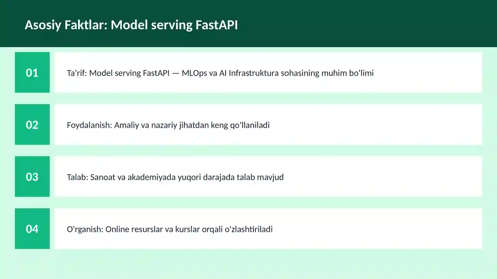 Model serving FastAPI 3