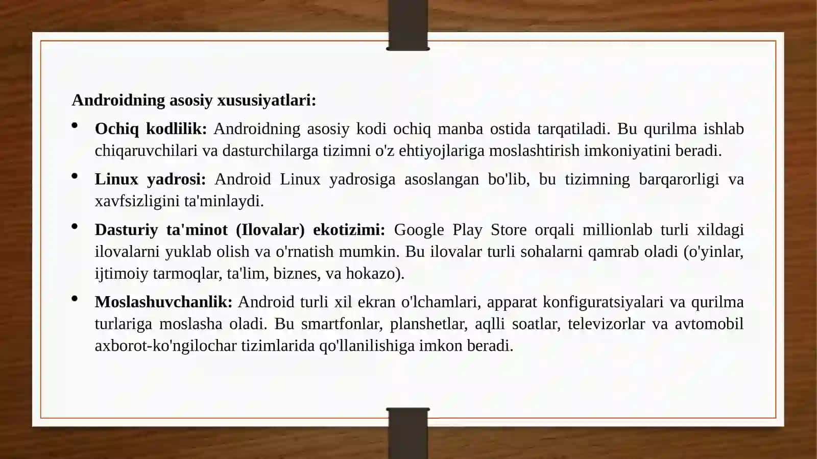 Android Operatsion Tizim Tarixi 3