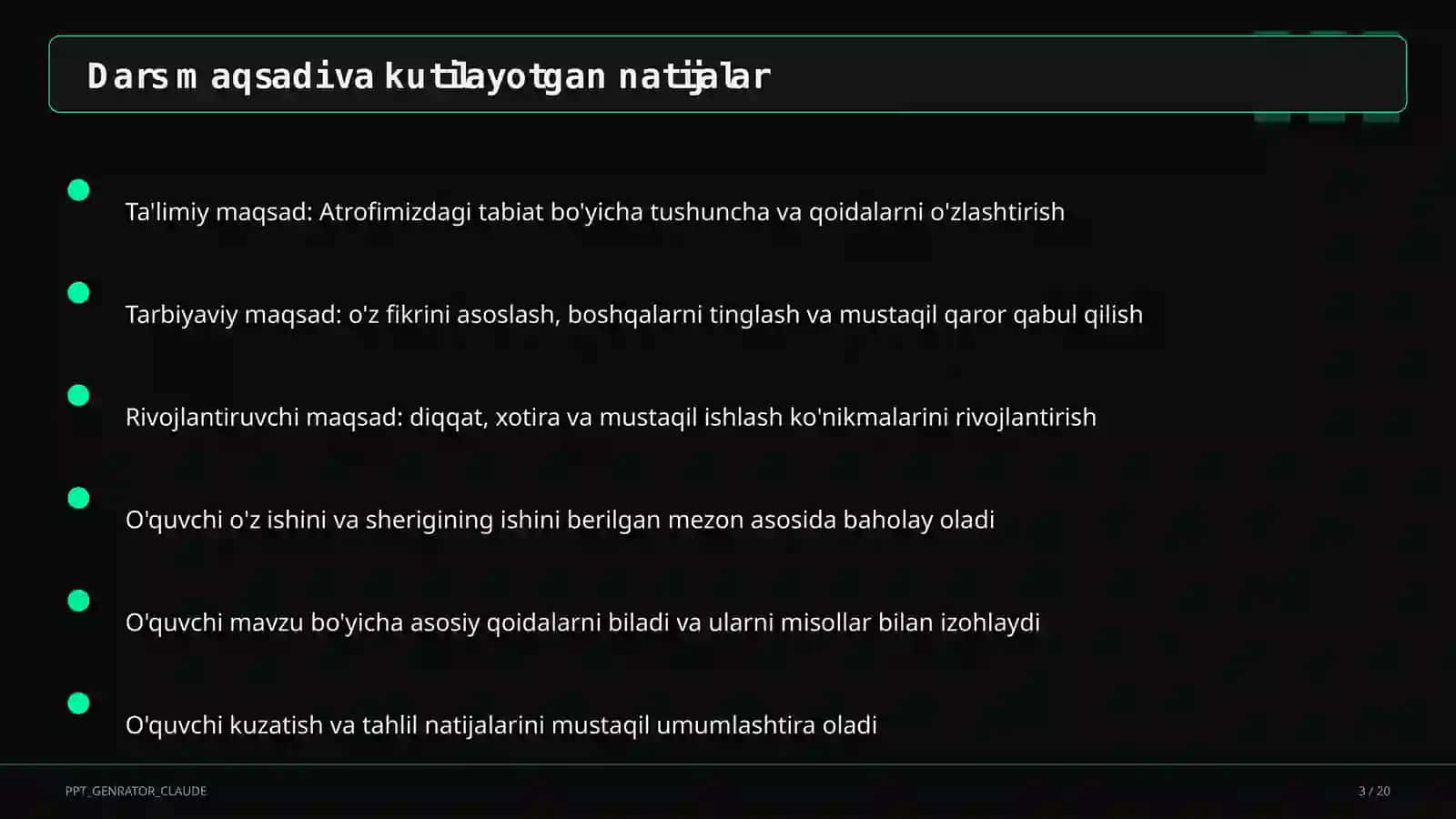 Atrofimizdagi tabiat (1-sinf) 3