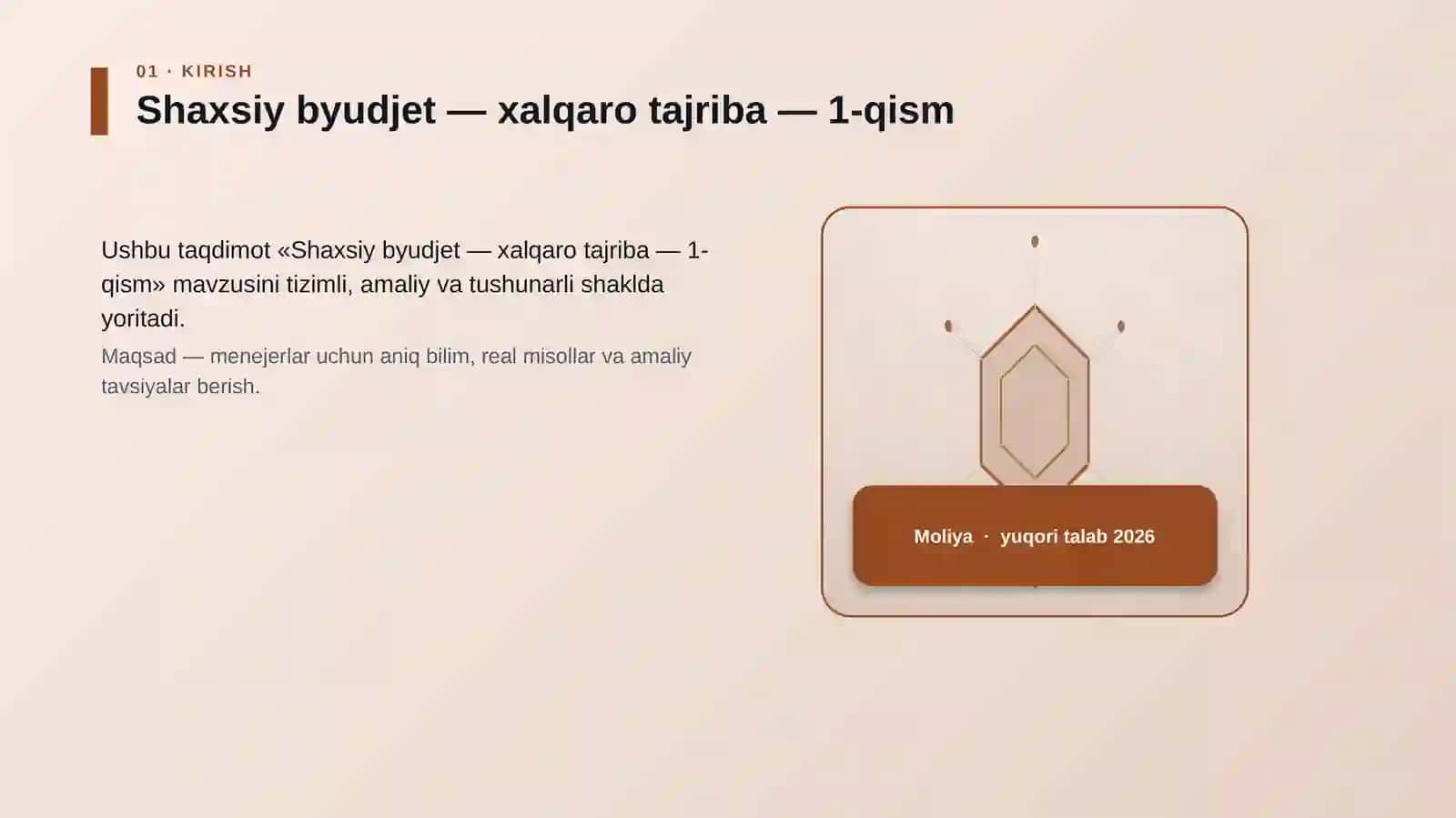 Shaxsiy byudjet — xalqaro tajriba — 1-qism 3