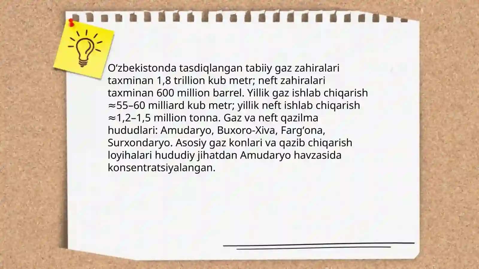 Oʻzbekistonning tabiiy resurslari 3