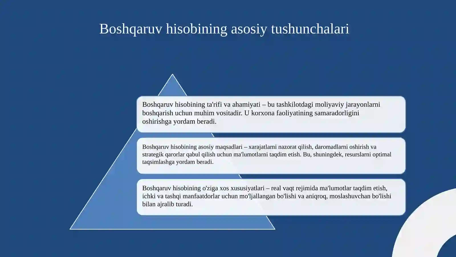 Boshqaruv hisobining mohiyati 3