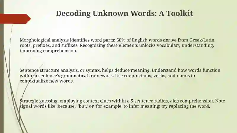 Decoding Unknown Words: A Toolkit 3