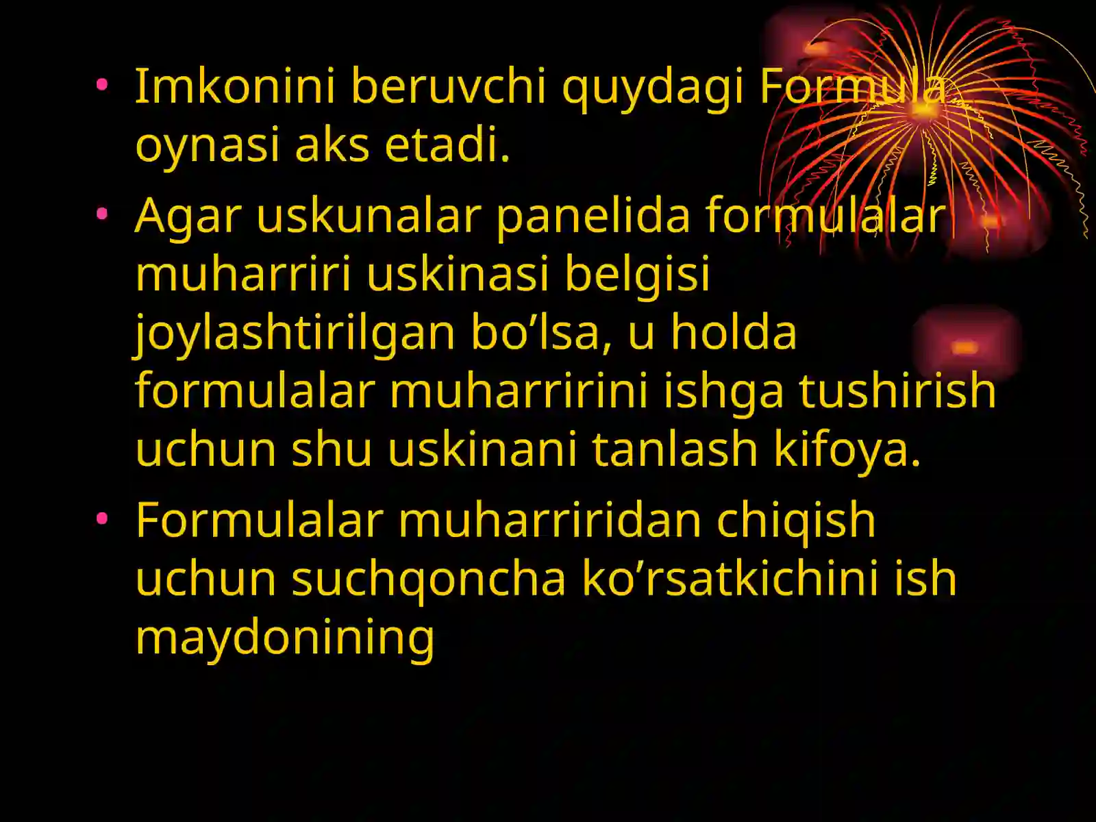 15-dars Wordda formulalar yozish 3