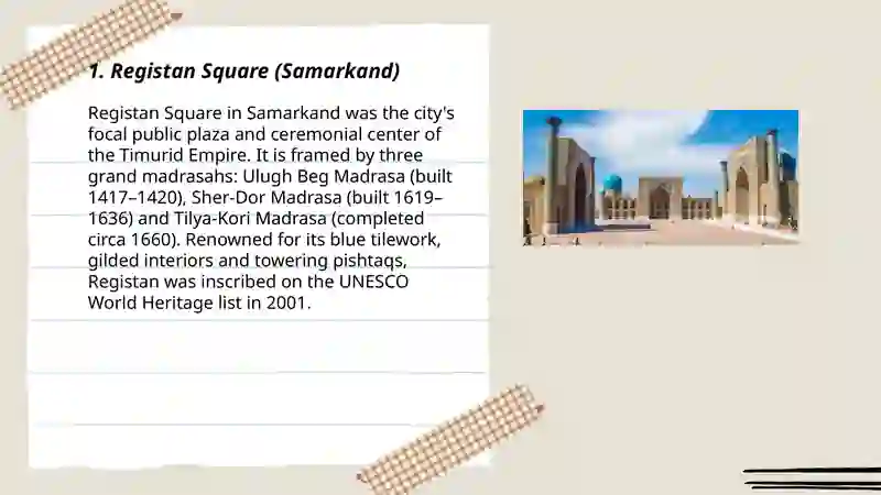 Registan Square (Samarkand) 3