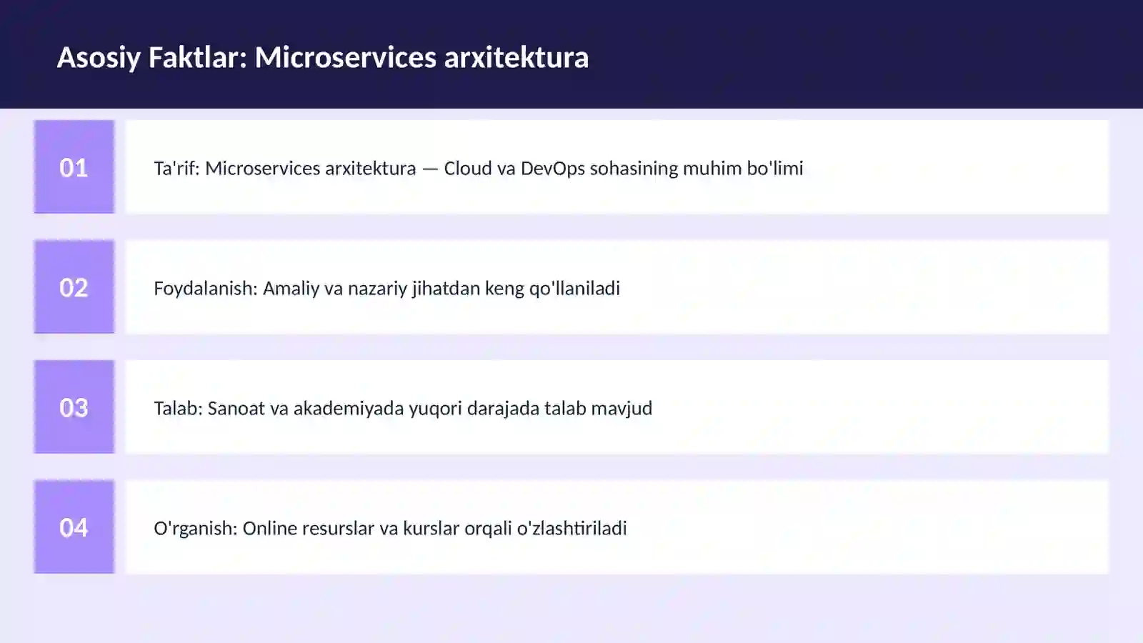 Microservices arxitektura 3