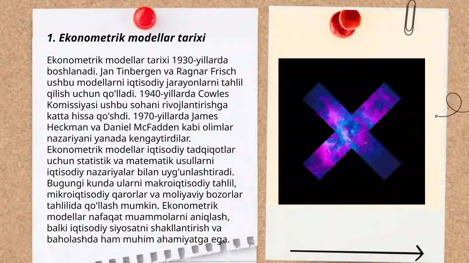 Ekonometrik modellar sifati va ahamyati 3