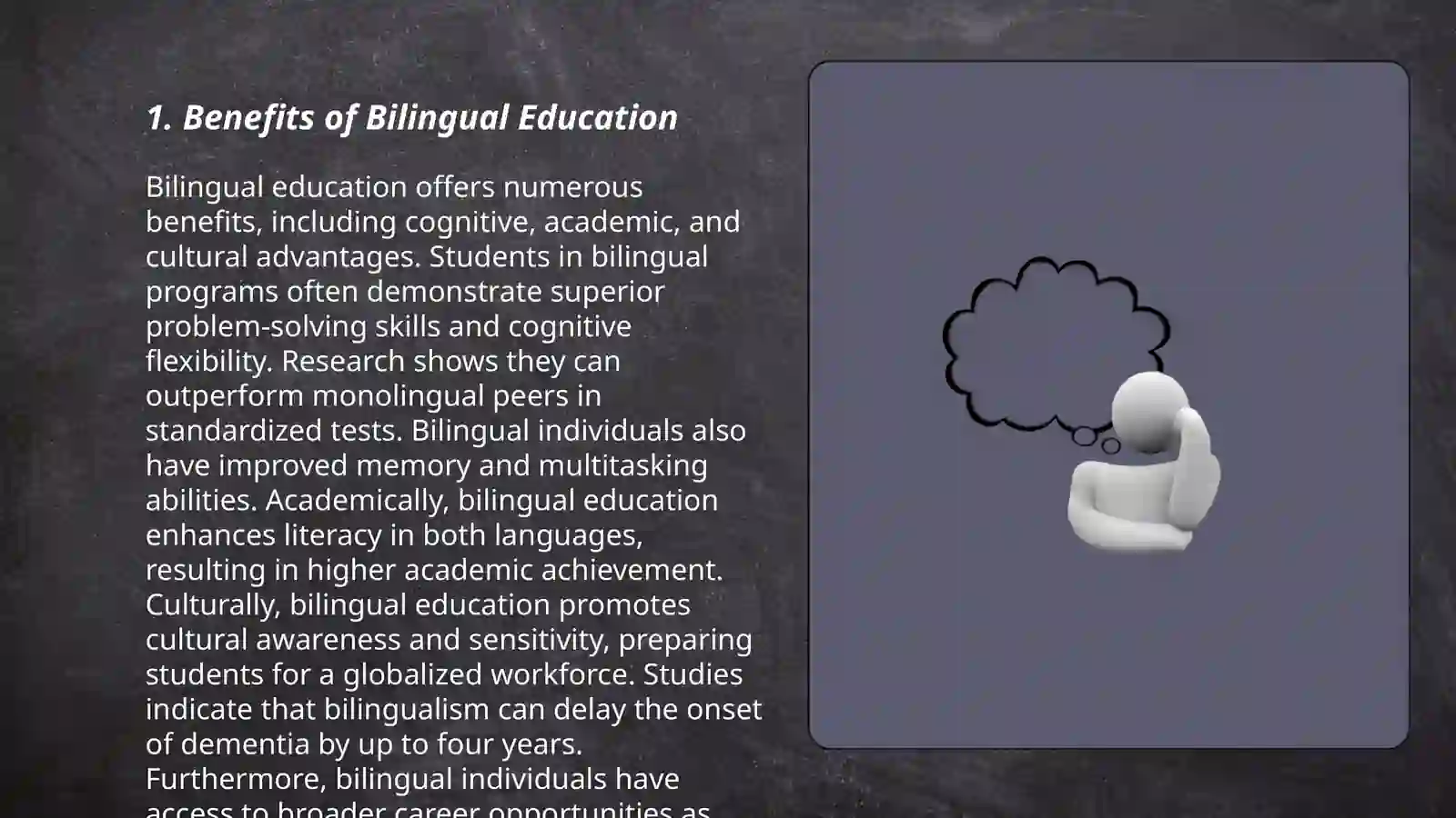 Bilingual approaches to language learning presentation 3