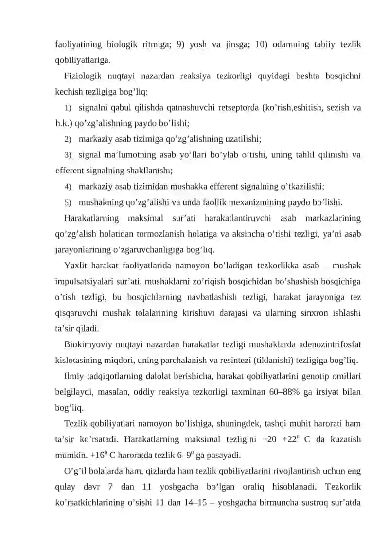 TEZKORLIKNI RIVOJLANTIRISH 3