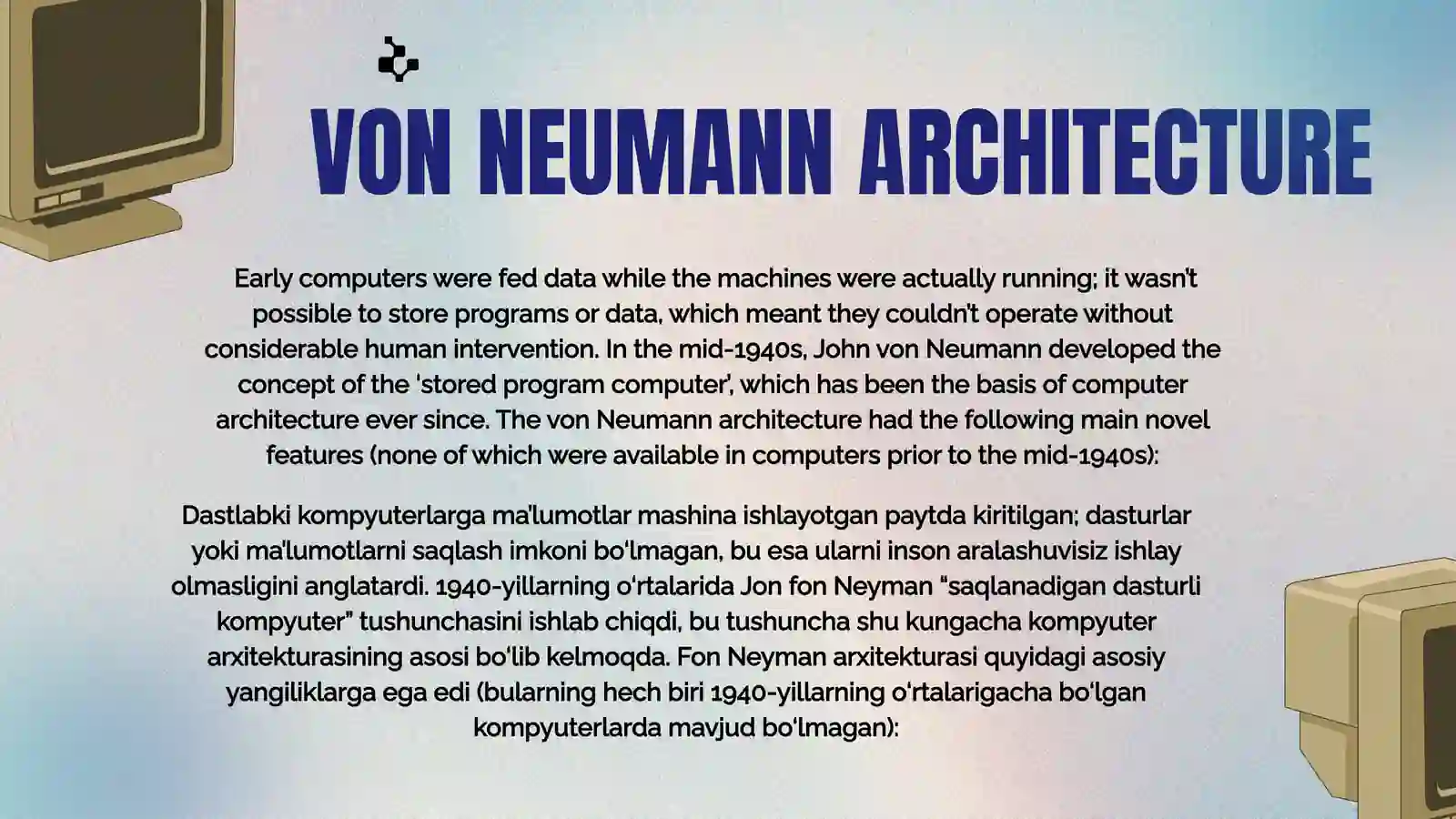 COMPUTER ARCHITECTURE AND VON NEUMANN ARCHITEVTURE 3