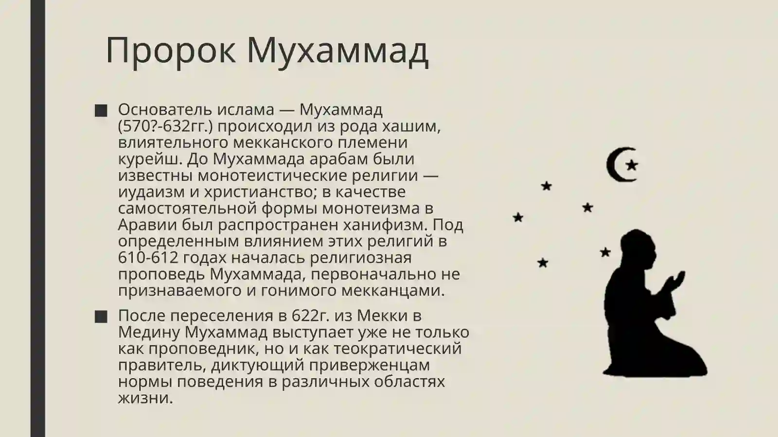 Мировая религия Ислам 3