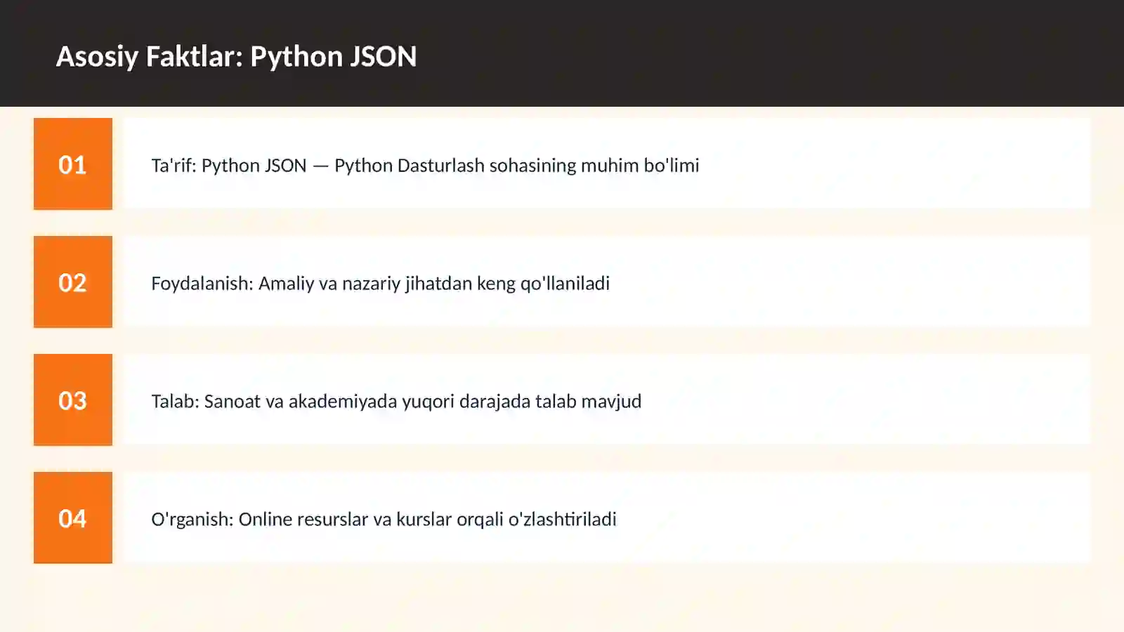 Python JSON 3