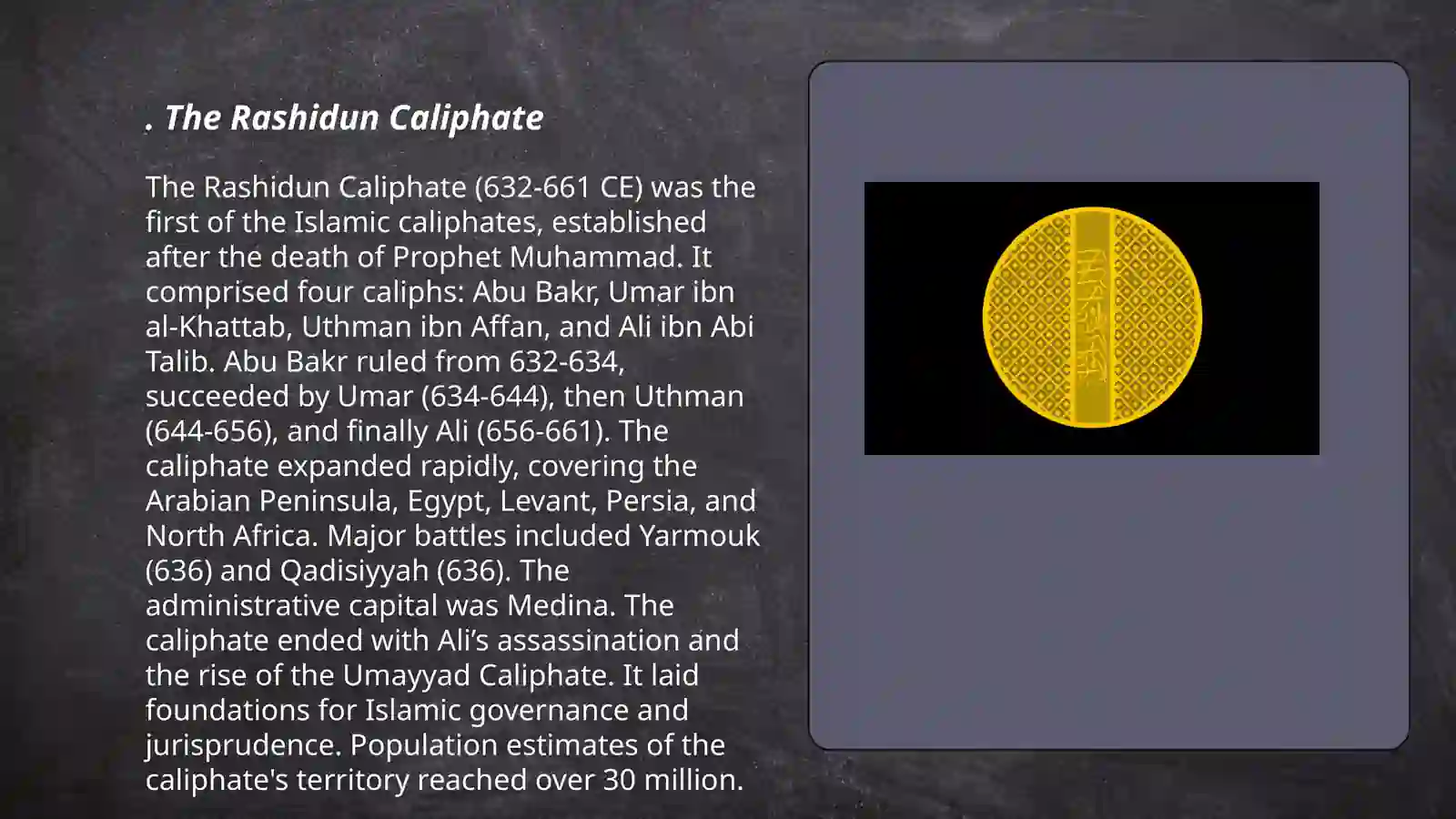 The Muslim Caliphates 3