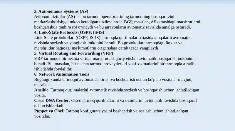 IP Tarmoqlararo O'zaro Aloqa Protokoli 3