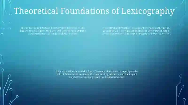 Theoretical And Practical Lexicography. Object And Objectives Of The Study. Dictionary In The Life Of Language And Society. Dictionary As A Cultural Monument 3