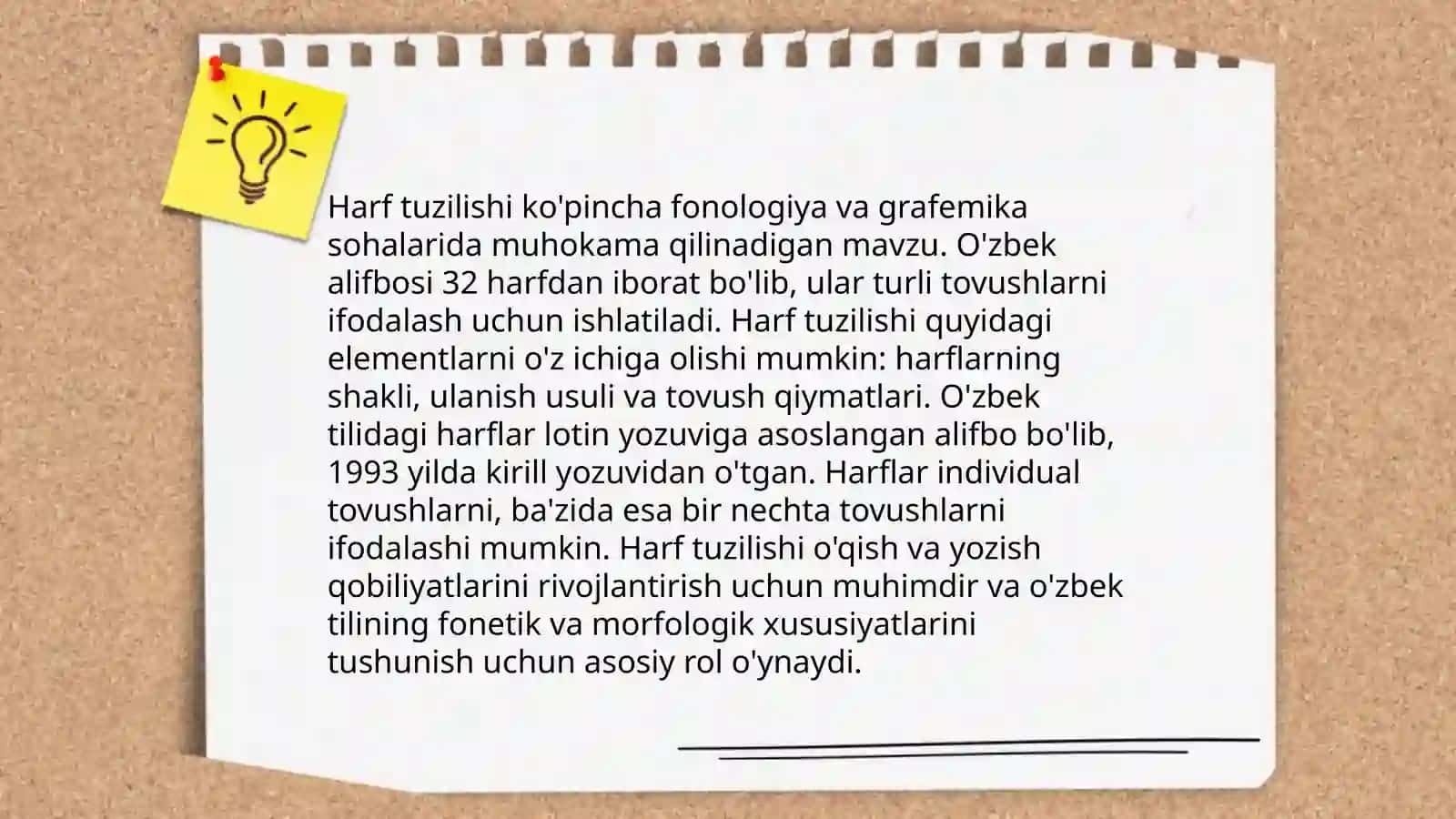 Harf elemetlarini yozish 3