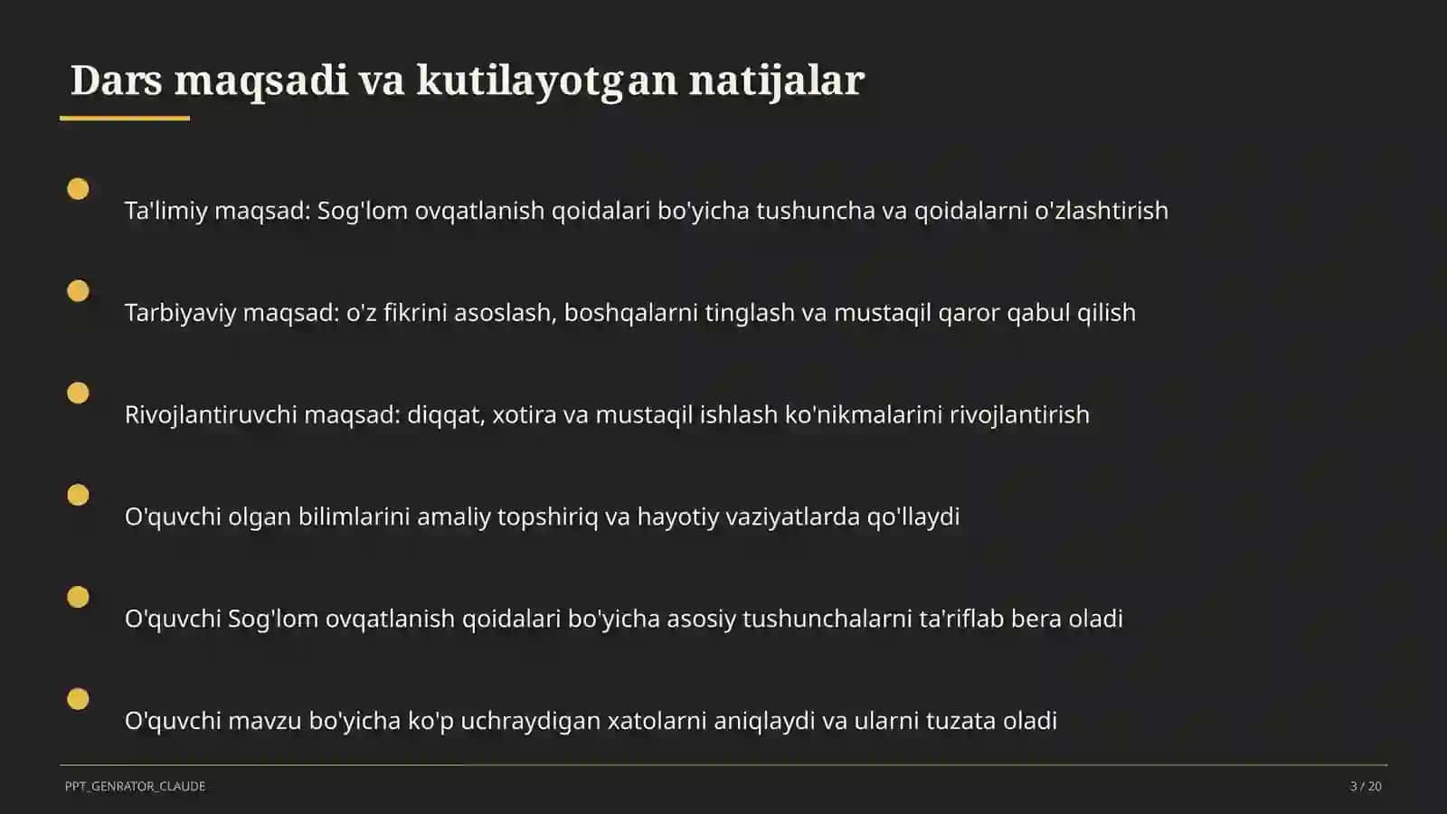 Sog'lom ovqatlanish qoidalari 2