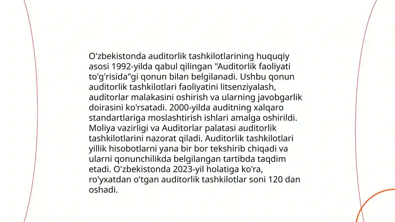 O'zbekistonda auditorlik tashkilotlari faoliyati 3