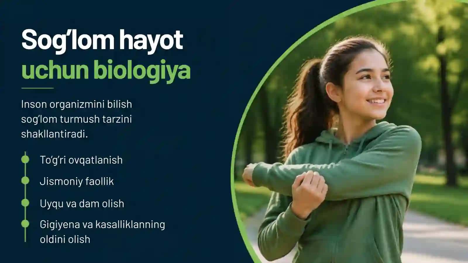 Biologiyaning xayotimizdagi ahamiyati 3
