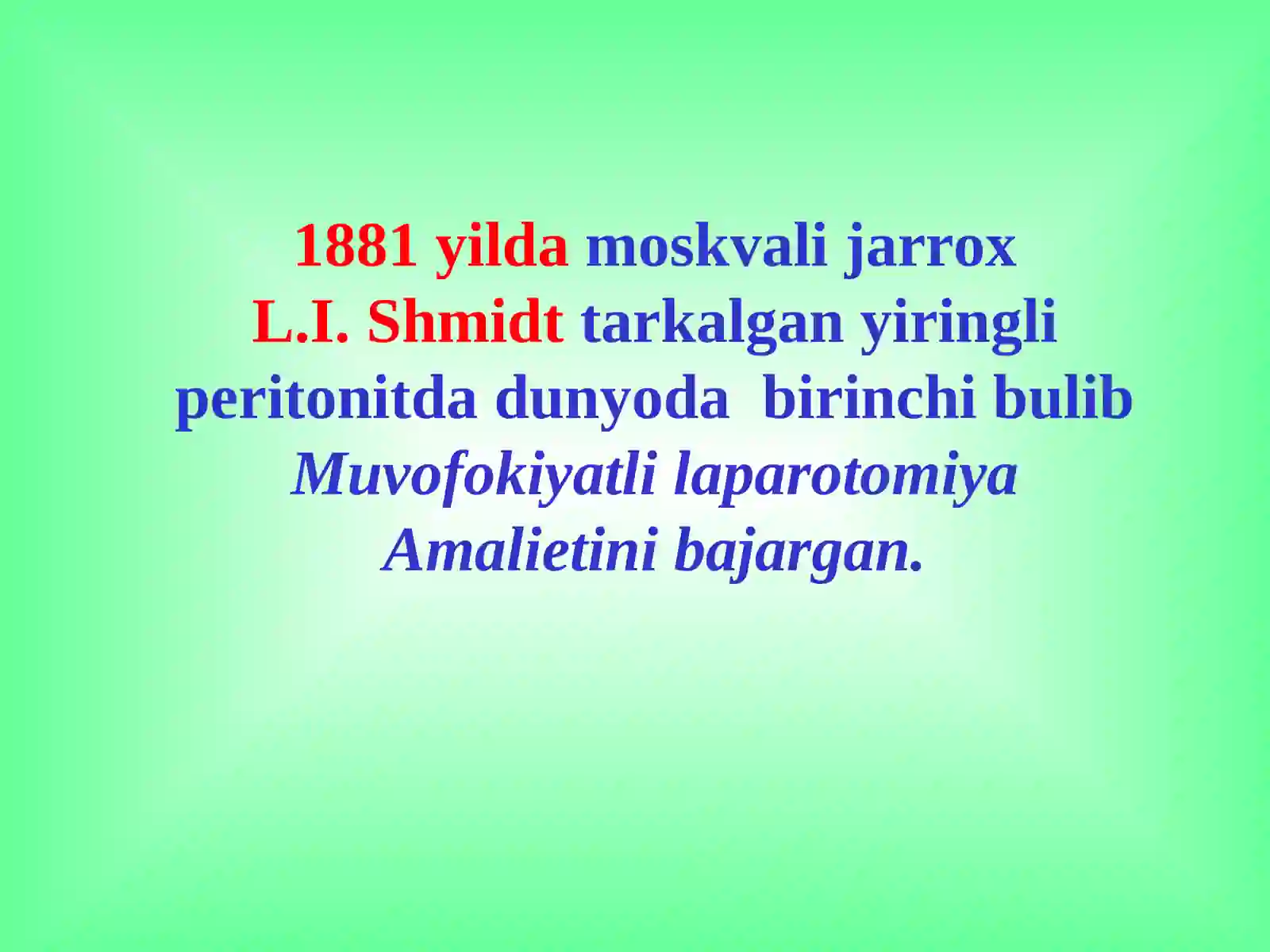 Oʻtkir peritonit 3