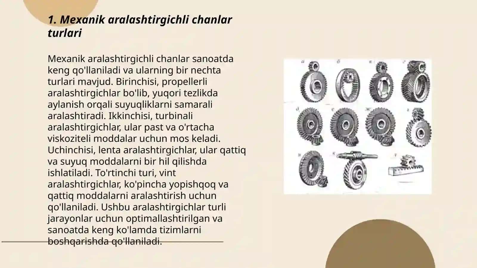 Mexanik aralashtirgichli chanlar 3