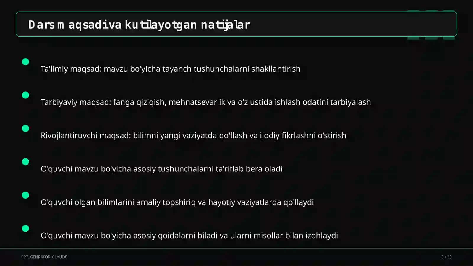 Mustaqillik davri o'zbek adabiyoti (11-sinf) 3