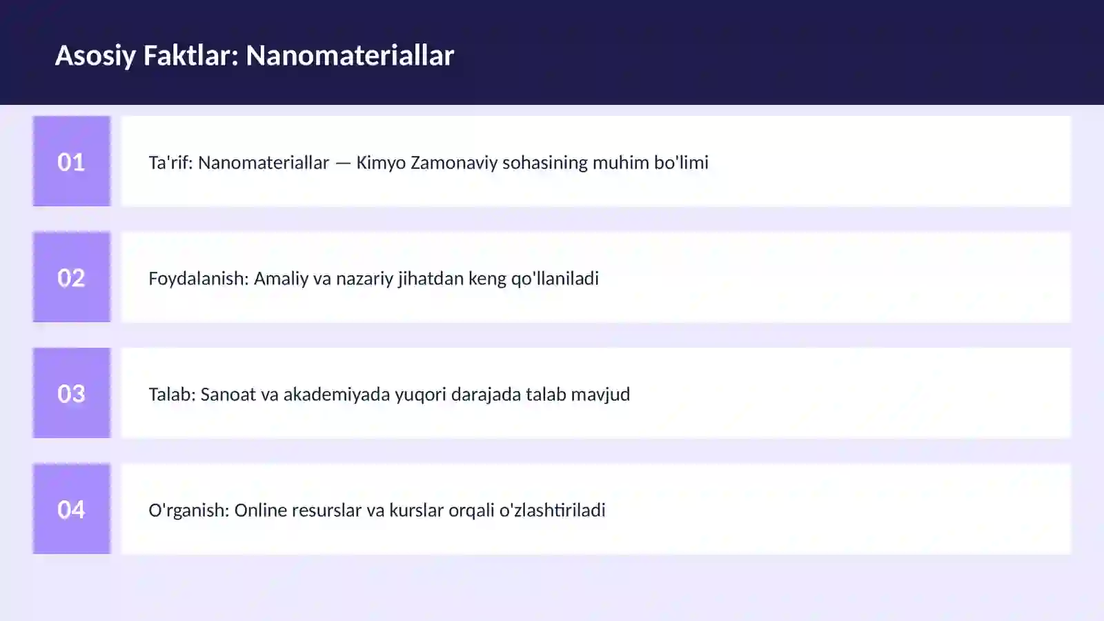 Nanomateriallar 3