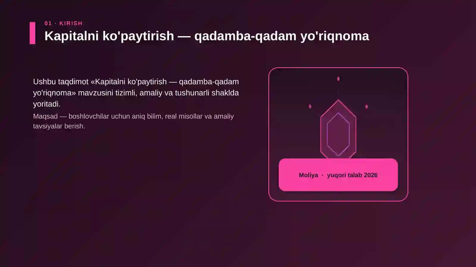 Kapitalni ko'paytirish — qadamba-qadam yo'riqnoma 3