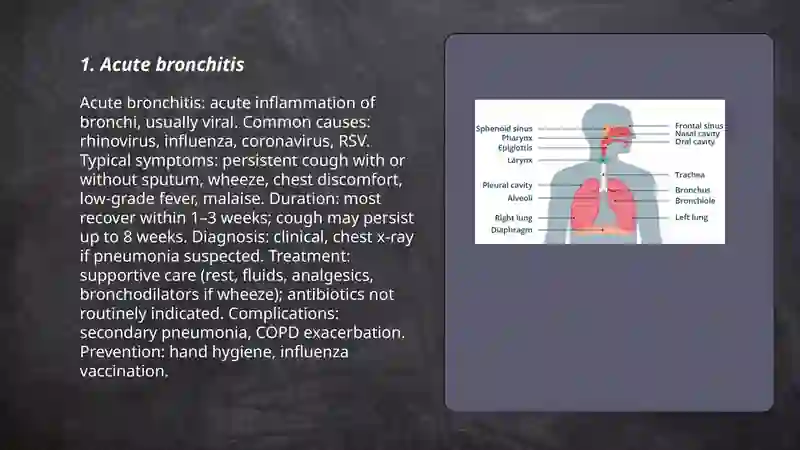 Problems of respiratory system 3