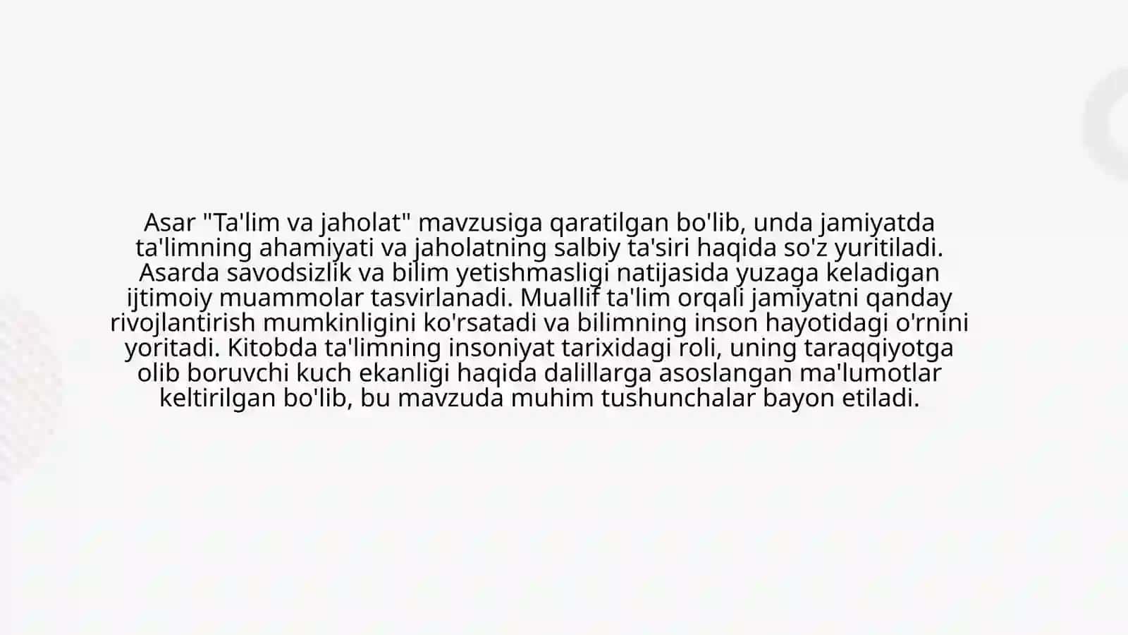 JAHOLAT ASIRASI 3