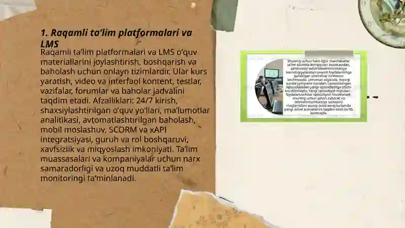 Raqamli taʼlim platformalari va LMS 3