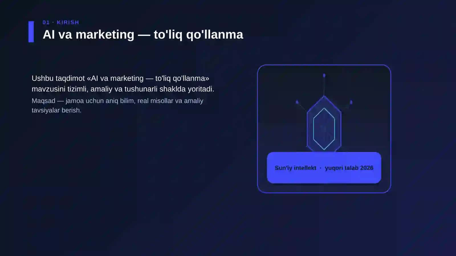 AI va marketing — to'liq qo'llanma 3