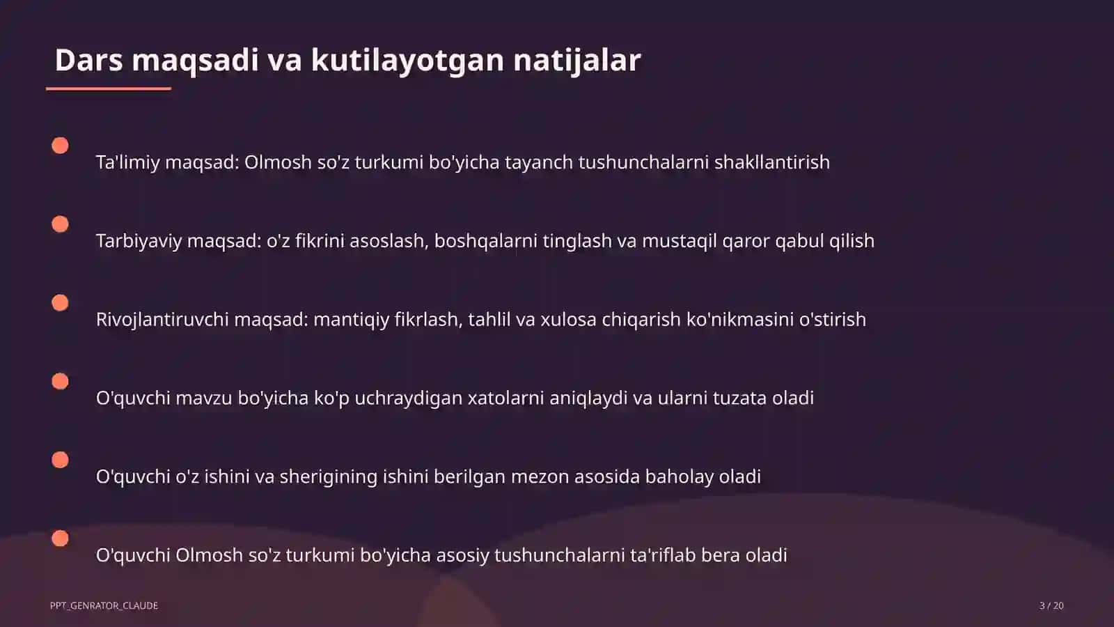 Olmosh so'z turkumi (4-sinf) 4