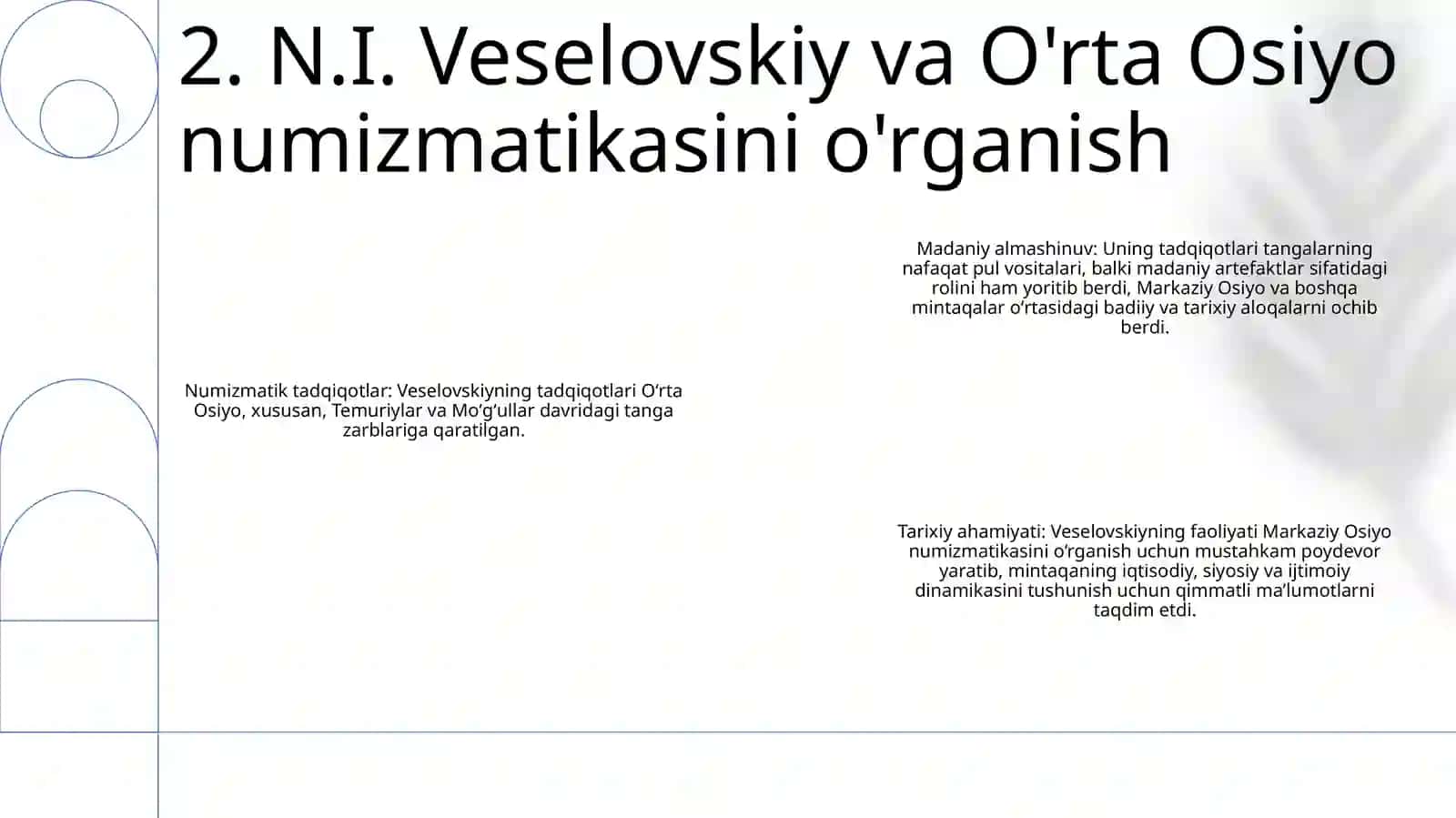 Rus Sharqshunos Olimlarining O'Rta Osiyo Tarixini O'Rganishdagi Qo'Shgan Hissasi 3